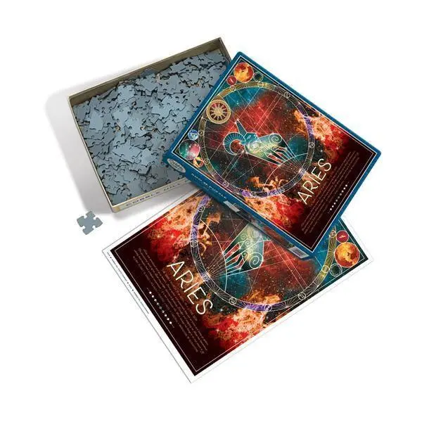 Bild: 625012450119 | Sternzeichen Widder 500 Teile | Herausgegeben von COBBLE HILL PUZZLES