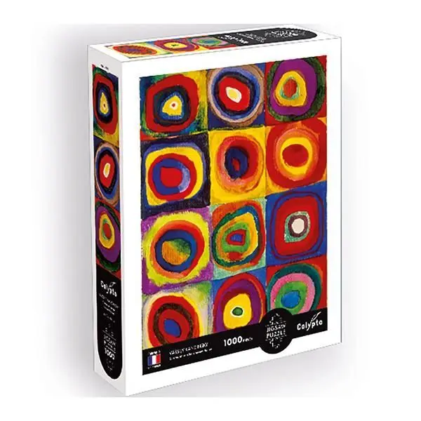 Cover: 3373910070119 | Calypto Quadrate und Kreise 1000 Teile Puzzle | Spiel | In Spielebox