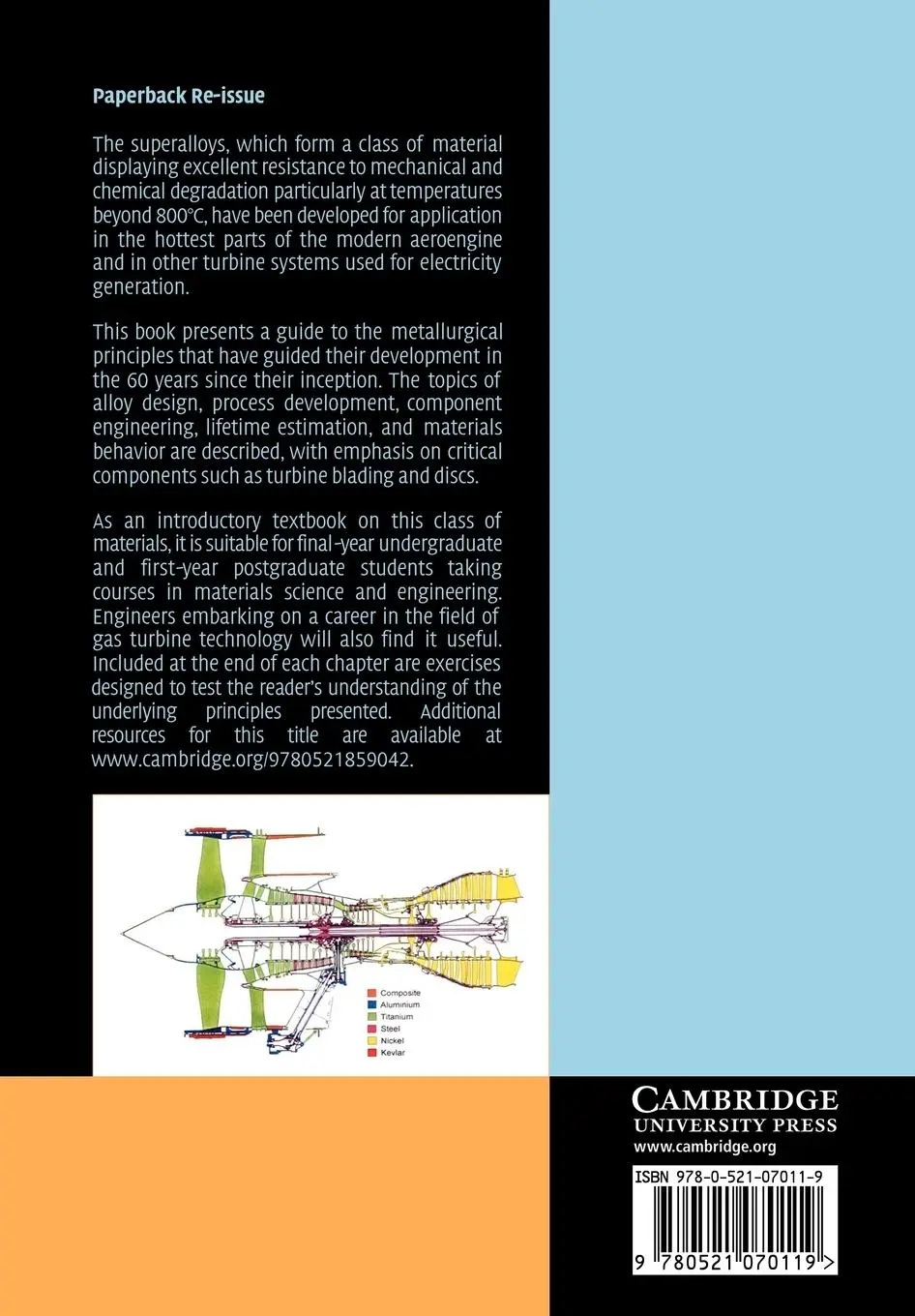 Rückseite: 9780521070119 | The Superalloys | Fundamentals and Applications | Reed (u. a.) | Buch