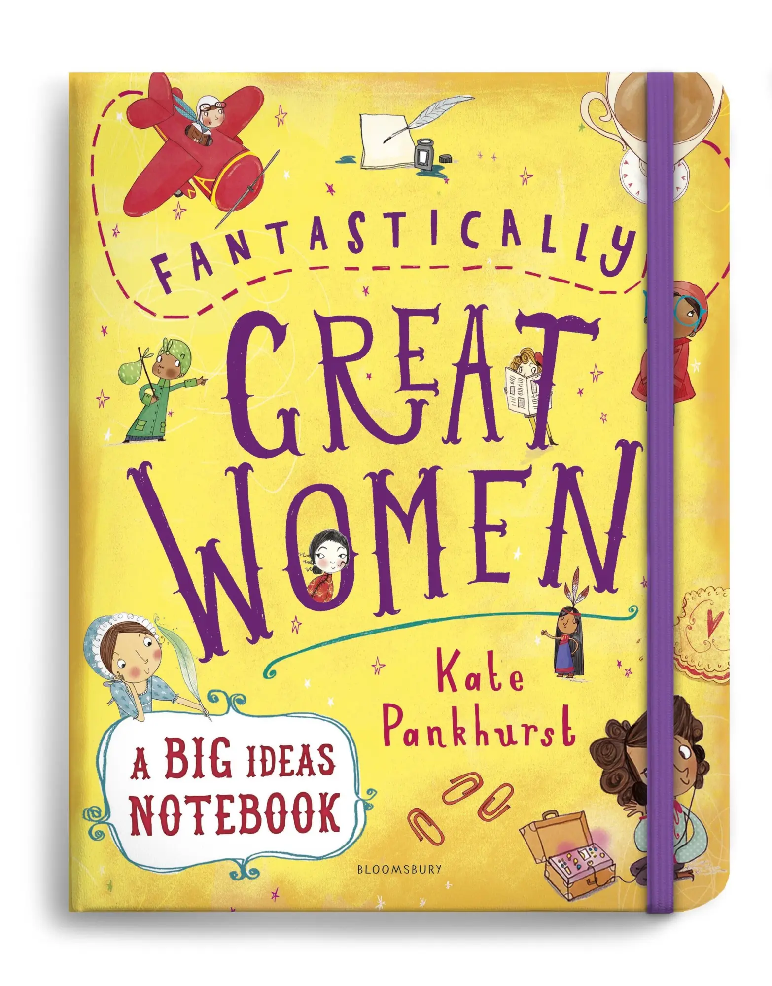 Cover: 9781526610119 | Fantastically Great Women A Big Ideas Notebook | Kate Pankhurst | Buch