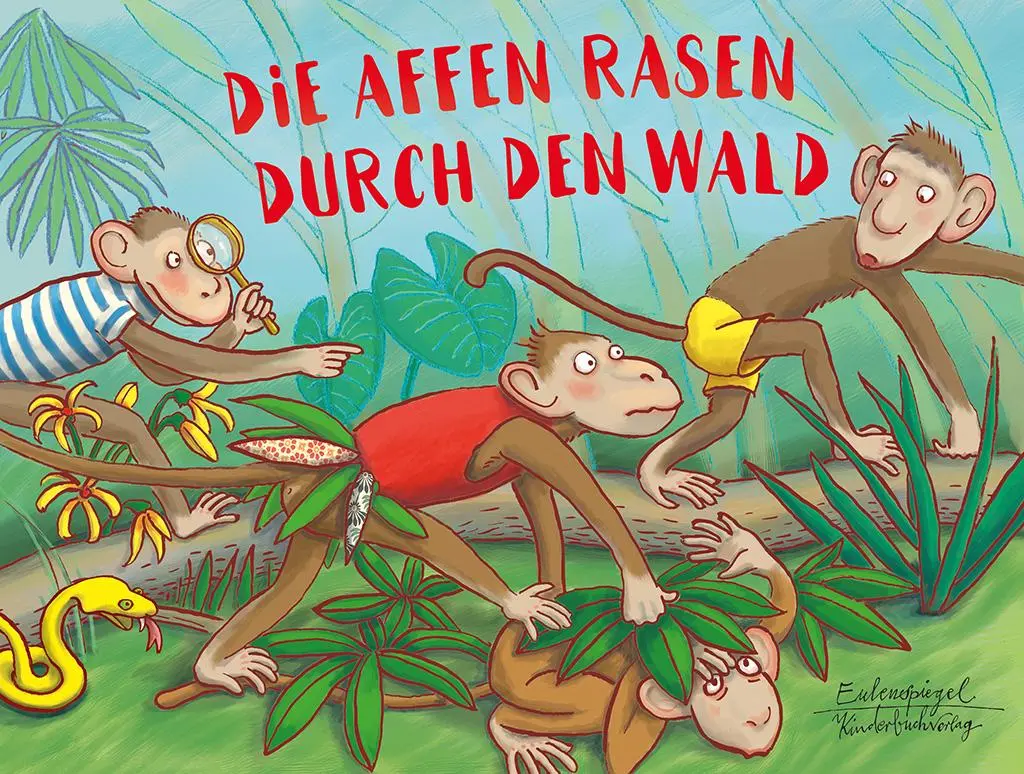 Cover: 9783359030119 | Die Affen rasen durch den Wald | Karoline Grunske | Buch | 24 S.