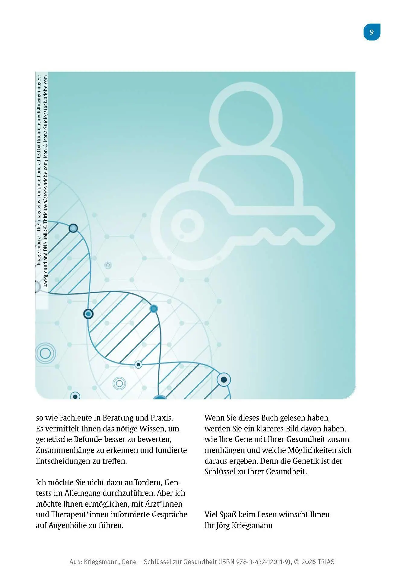 Bild: 9783432120119 | Gene - Schlüssel zur Gesundheit | Jörg Kriegsmann | Taschenbuch | 2025