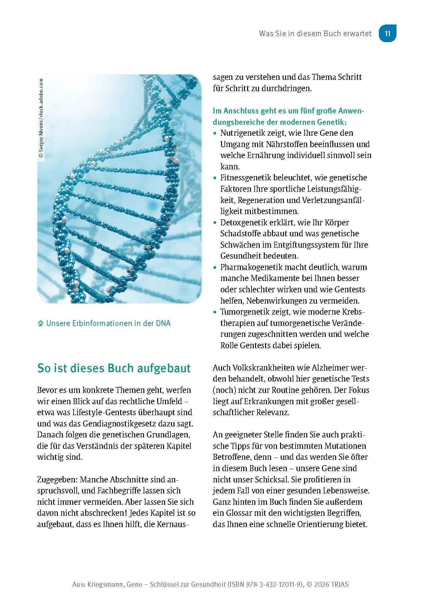 Bild: 9783432120119 | Gene - Schlüssel zur Gesundheit | Jörg Kriegsmann | Taschenbuch | 2025