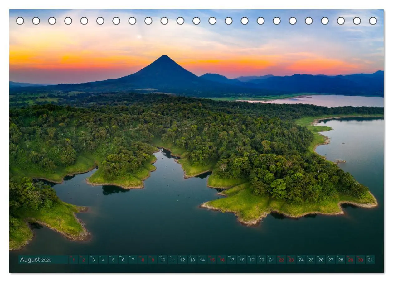 Bild: 9783457280119 | Tropenparadies zwischen Ozeanen Costa Rica (Tischkalender 2026 DIN...