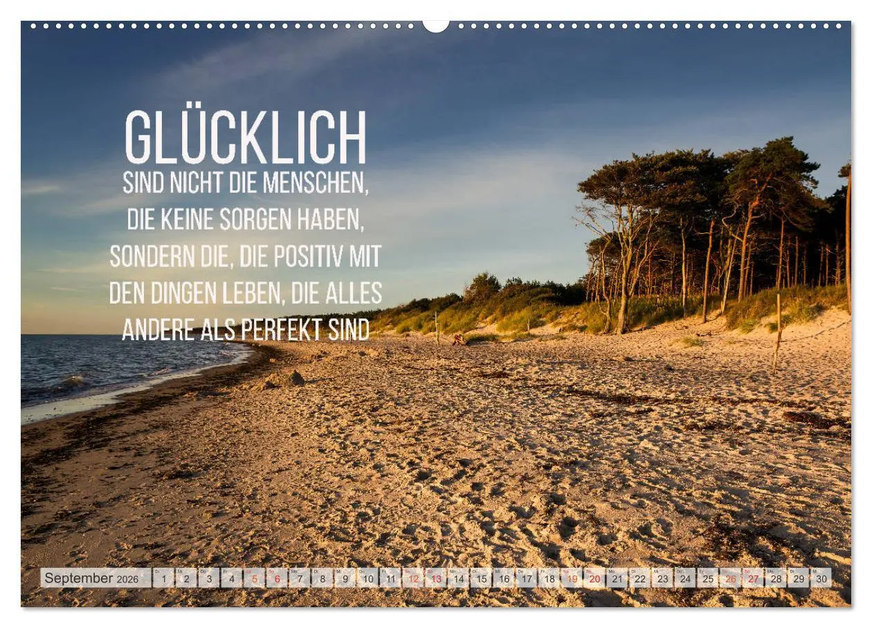 Bild: 9783457660119 | Motivation und Meer (hochwertiger Premium Wandkalender 2026 DIN A2...