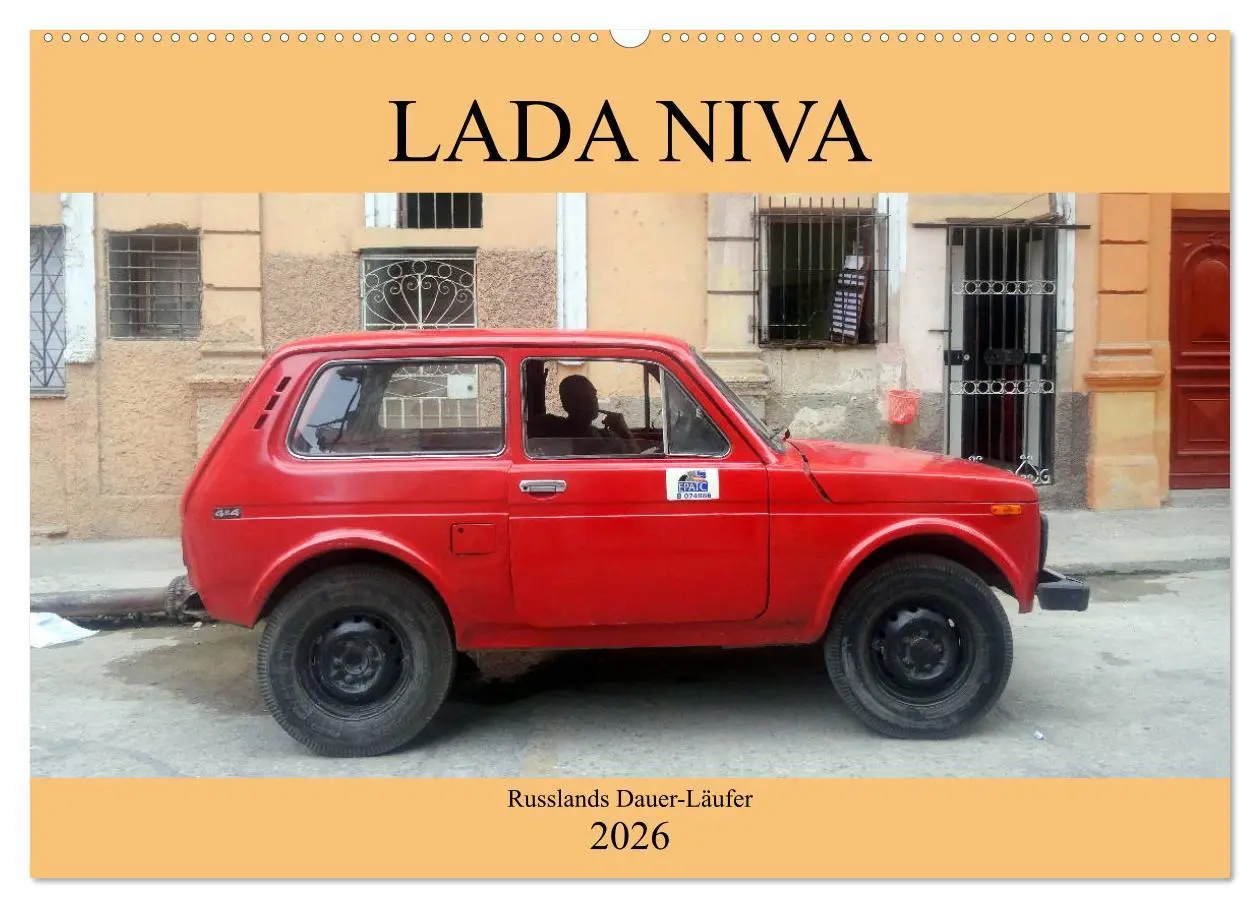 Cover: 9783457800119 | LADA NIVA - Russlands Dauer-Läufer (Wandkalender 2026 DIN A2 quer),...