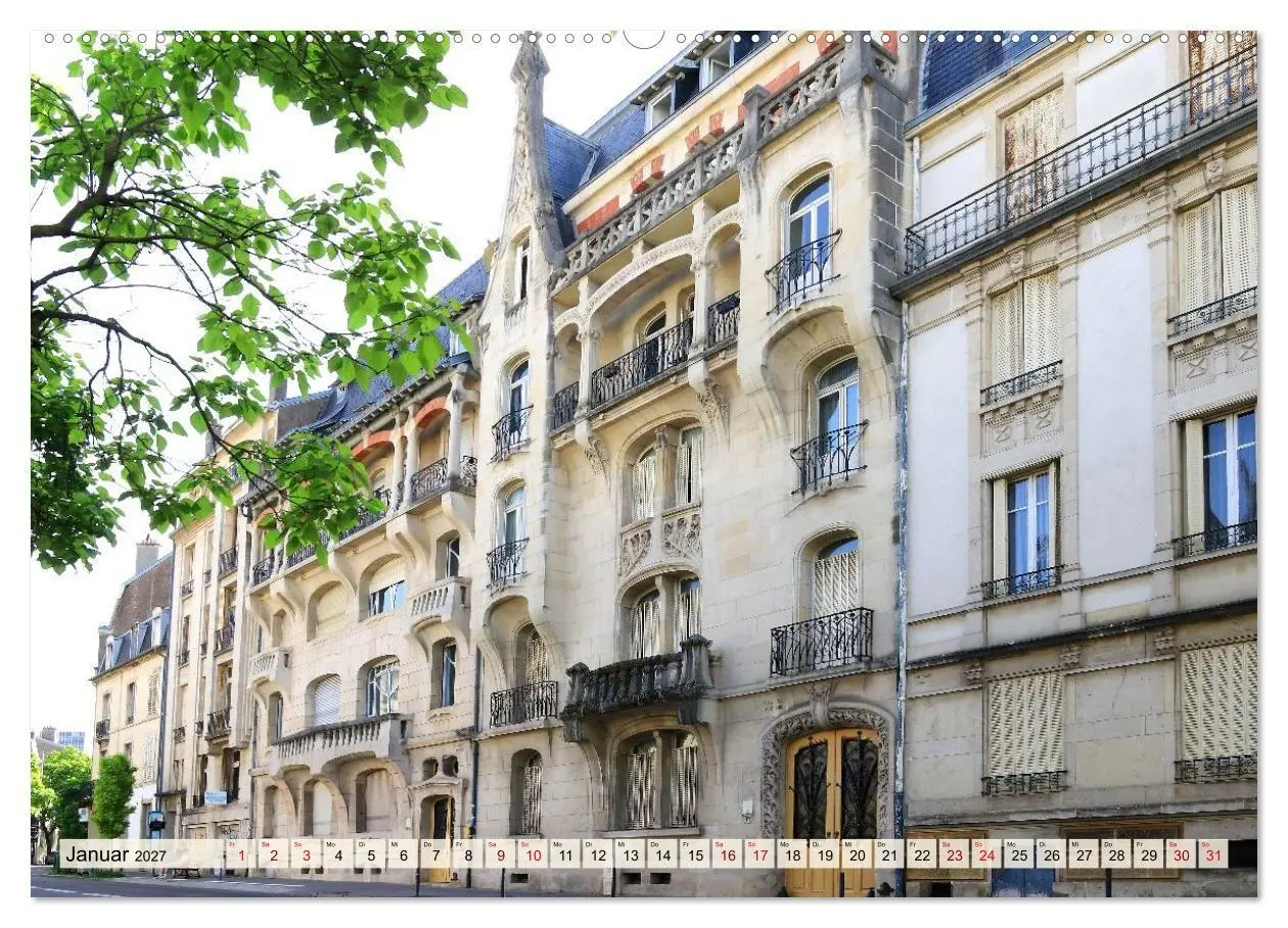 Bild: 9783594280119 | Nancy - Eine Perle Lothringens (Wandkalender 2027 DIN A2 quer),...