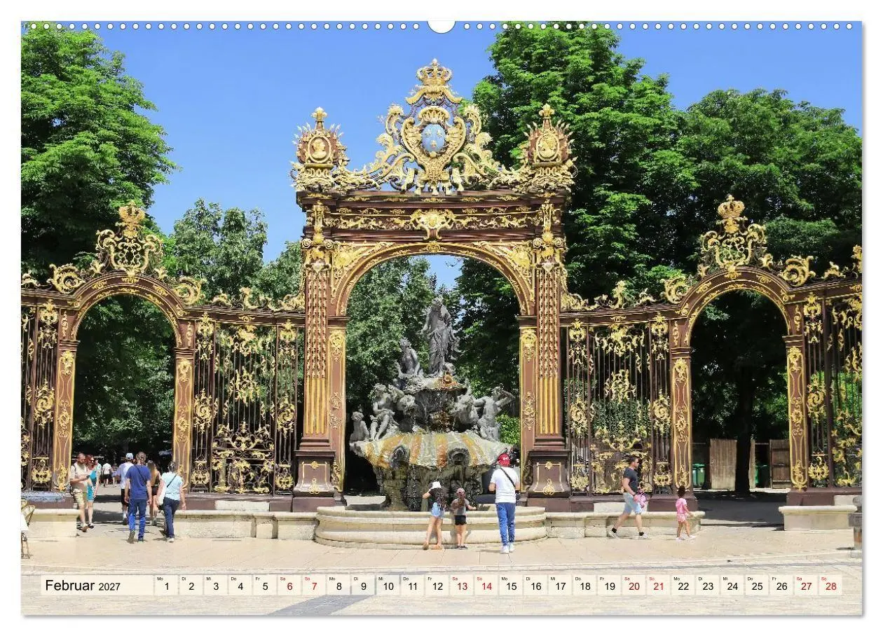 Bild: 9783594280119 | Nancy - Eine Perle Lothringens (Wandkalender 2027 DIN A2 quer),...