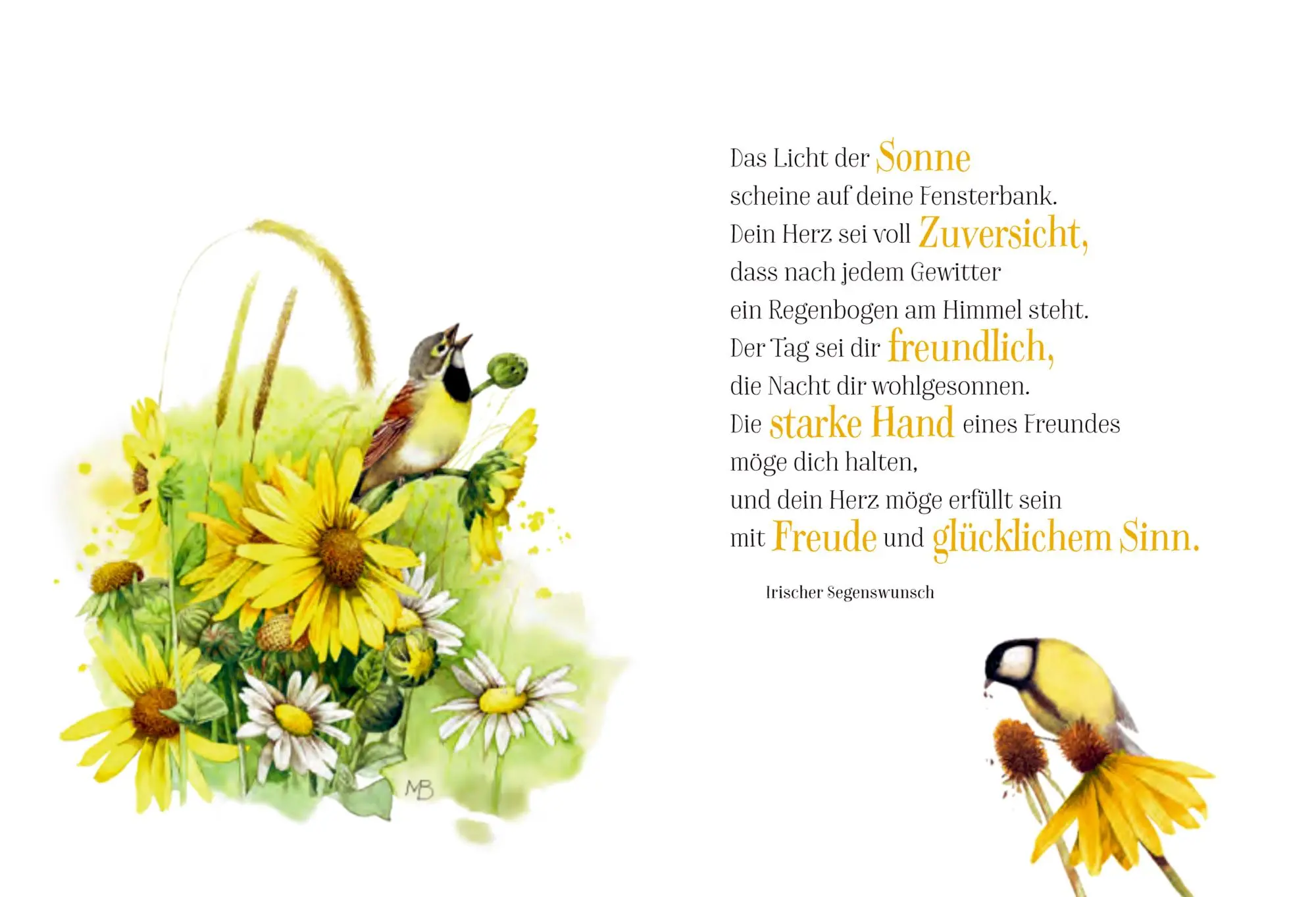 Bild: 9783649650119 | Die Sonne lacht für dich | Freu dich des Lebens | Marjolein Bastin