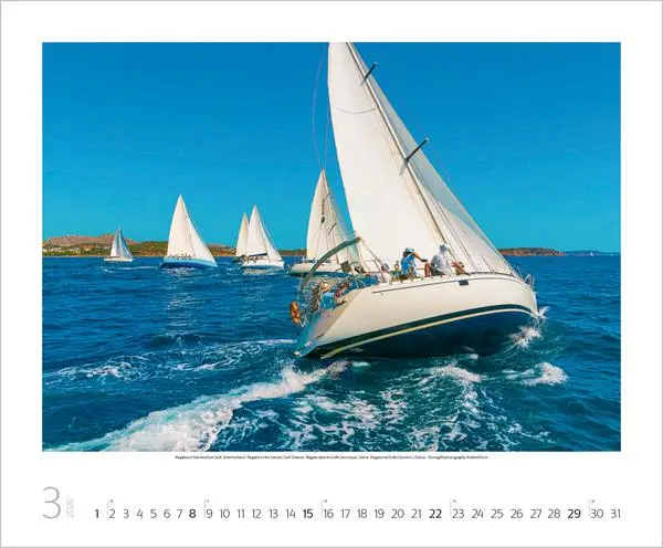 Bild: 9783731890119 | Sailing 2026 | Verlag Korsch | Kalender | Spiralbindung | 14 S. | 2026