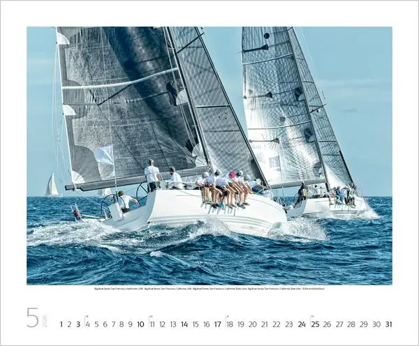 Bild: 9783731890119 | Sailing 2026 | Verlag Korsch | Kalender | Spiralbindung | 14 S. | 2026