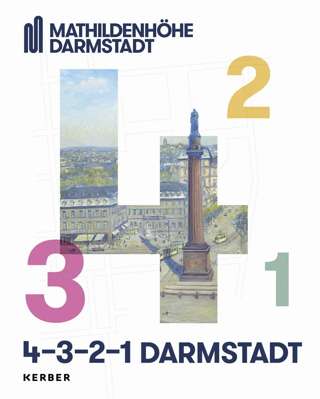Cover: 9783735610119 | 4-3-2-1 Darmstadt | Eine Kunst-Topografie | Darmstadt | Buch | 500 S.