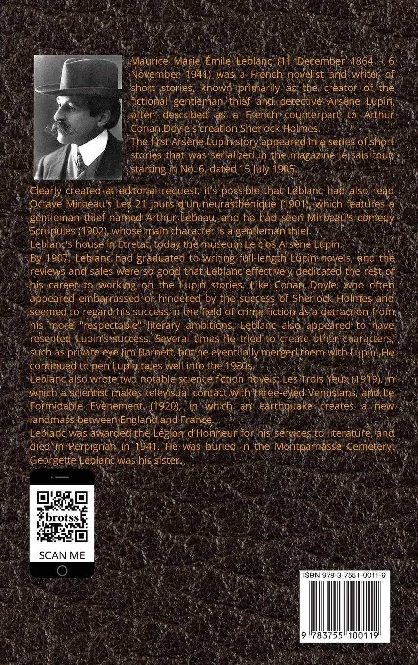 Rückseite: 9783755100119 | The Extraordinary Adventures of Arsene Lupin, Gentleman-Burglar by...