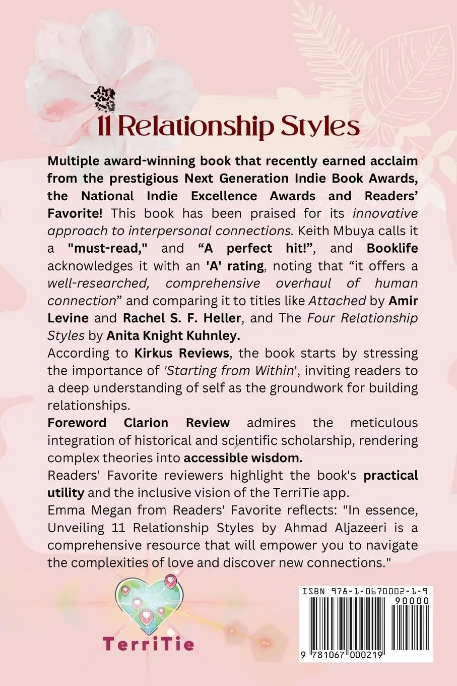 Rückseite: 9781067000219 | Unveiling 11 Relationship Styles | Ahmad Aljazeeri | Taschenbuch