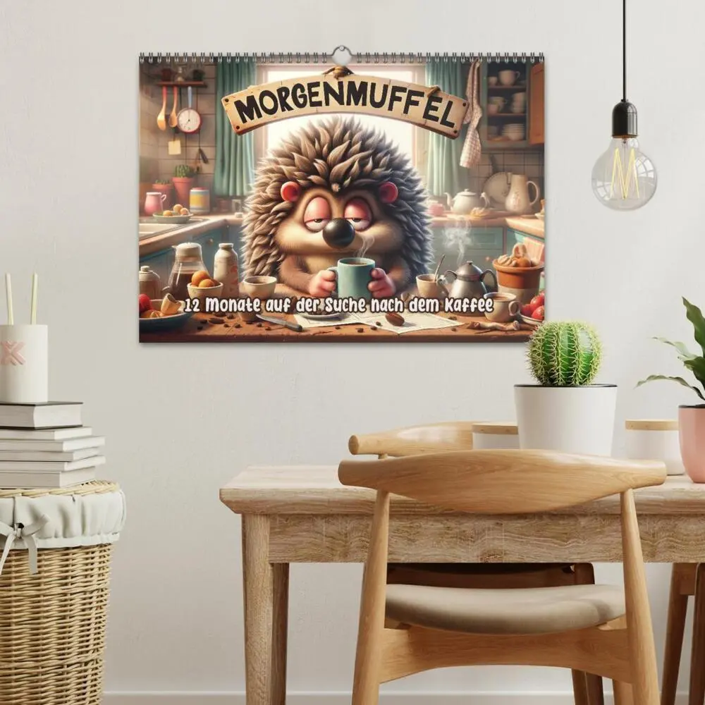 Bild: 9783383780219 | Morgenmuffel: 12 Monate auf der Suche nach dem Kaffee (Wandkalender...