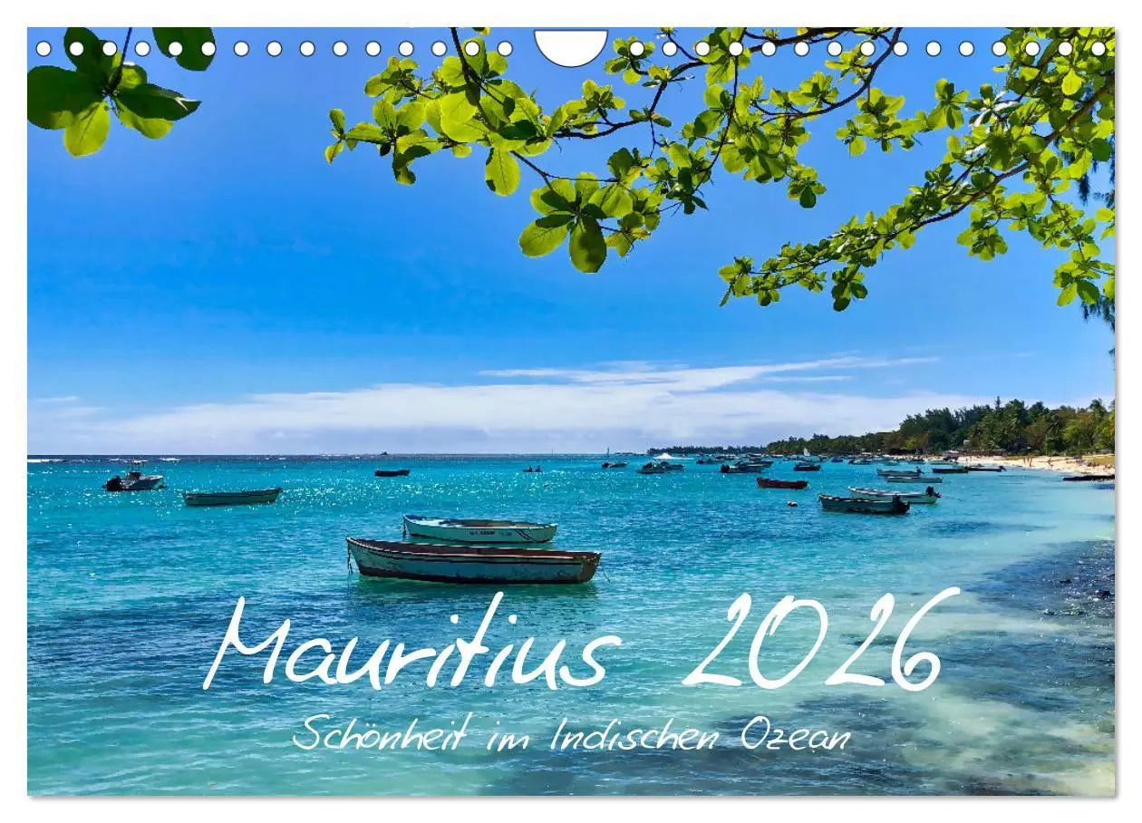 Cover: 9783457270219 | Mauritius - Schönheit im Indischen Ozean (Wandkalender 2026 DIN A4...