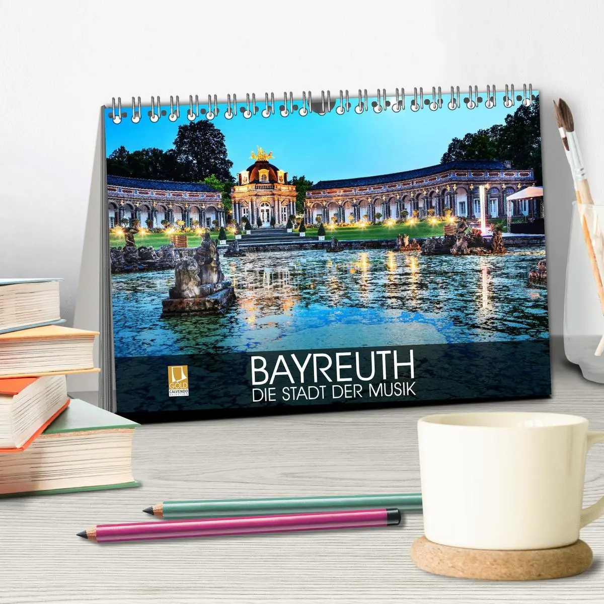 Bild: 9783457960219 | Bayreuth - die Stadt der Musik (Tischkalender 2026 DIN A5 quer),...
