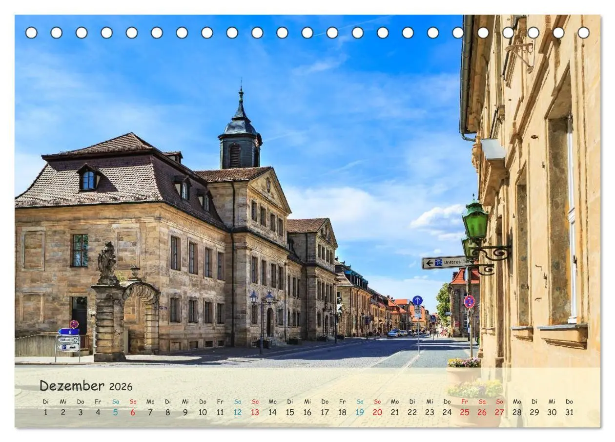 Bild: 9783457960219 | Bayreuth - die Stadt der Musik (Tischkalender 2026 DIN A5 quer),...
