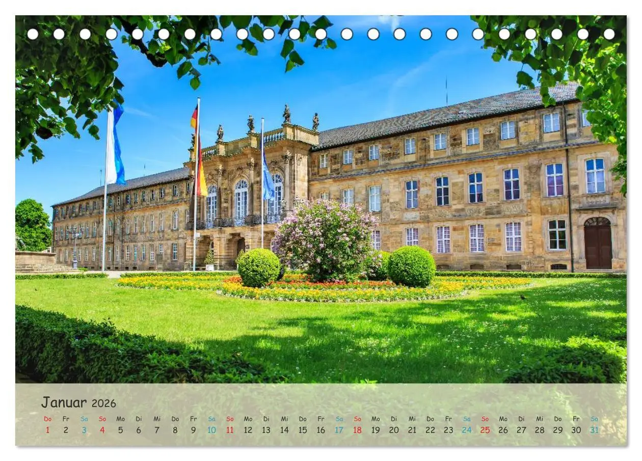 Bild: 9783457960219 | Bayreuth - die Stadt der Musik (Tischkalender 2026 DIN A5 quer),...