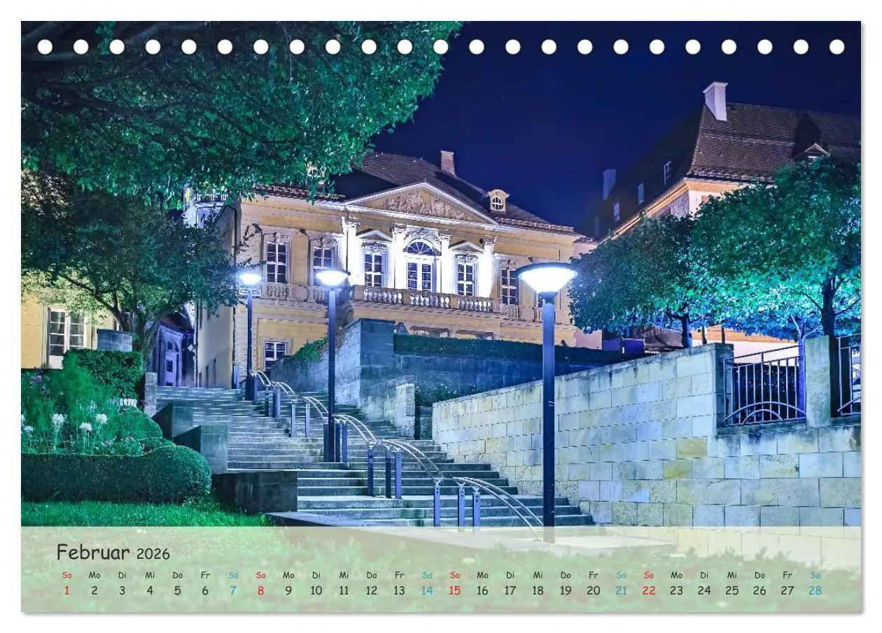 Bild: 9783457960219 | Bayreuth - die Stadt der Musik (Tischkalender 2026 DIN A5 quer),...