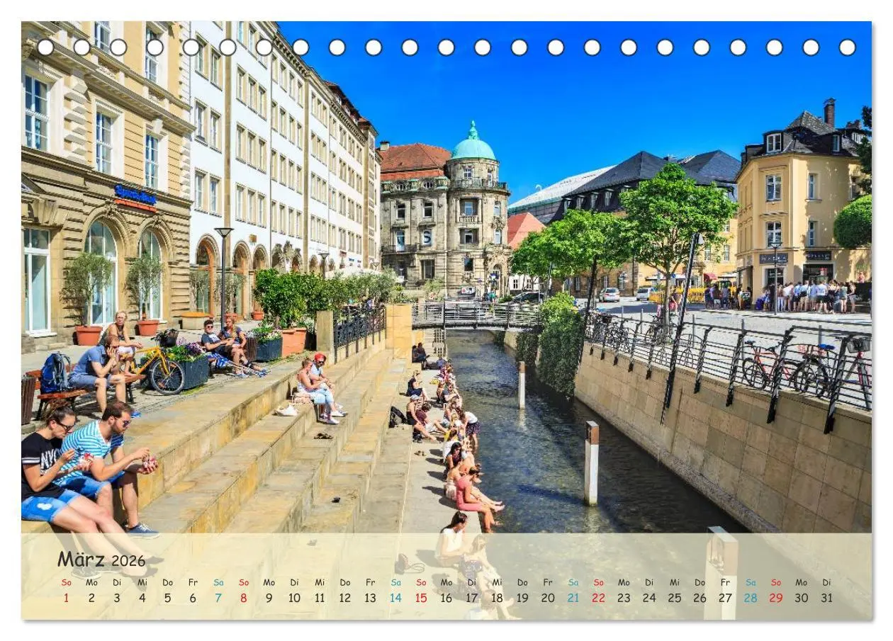 Bild: 9783457960219 | Bayreuth - die Stadt der Musik (Tischkalender 2026 DIN A5 quer),...