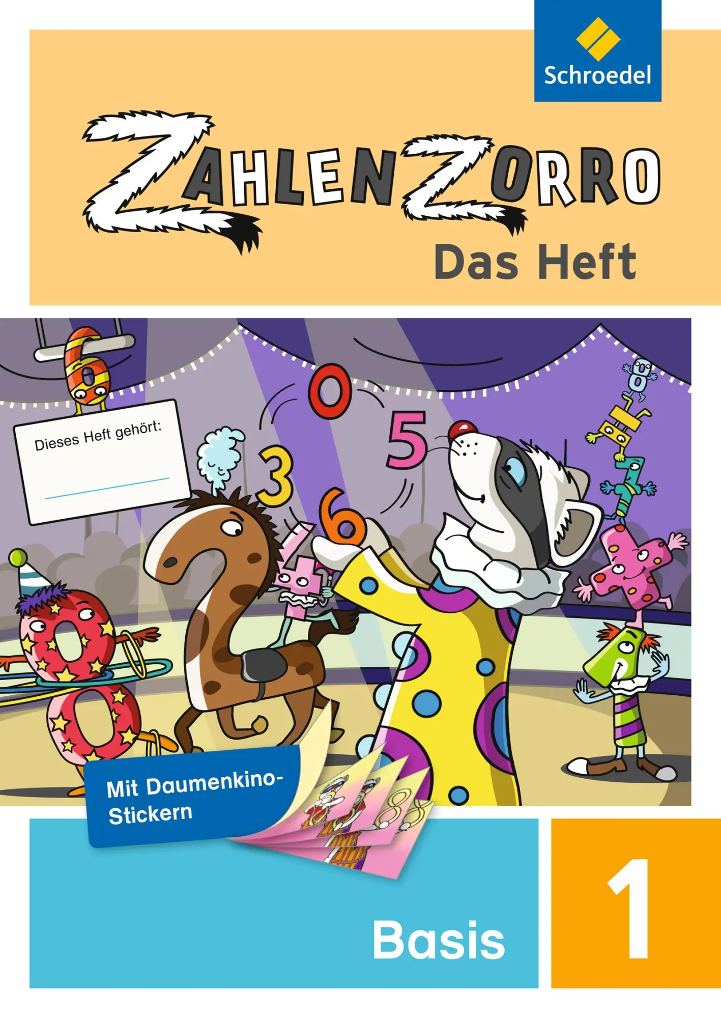 Cover: 9783507140219 | Zahlenzorro 1. Basiheft - Das Heft | Katrin Klöckner | Broschüre