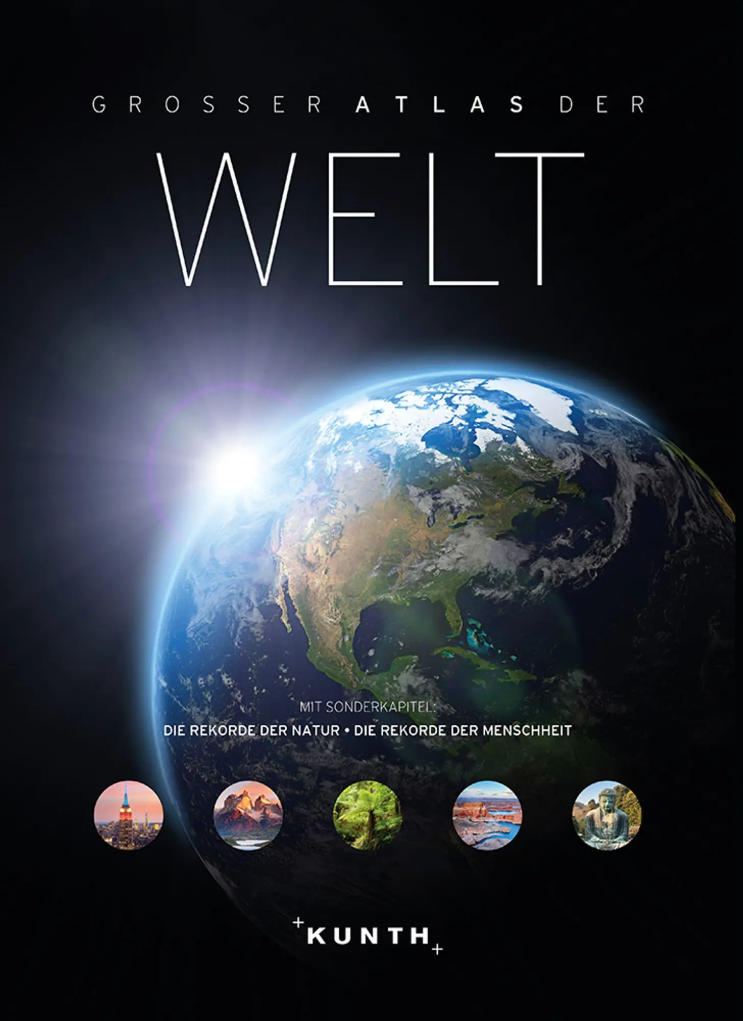 Cover: 9783969650219 | KUNTH Weltatlas Großer Atlas der Welt | KUNTH Verlag | Buch | 600 S.