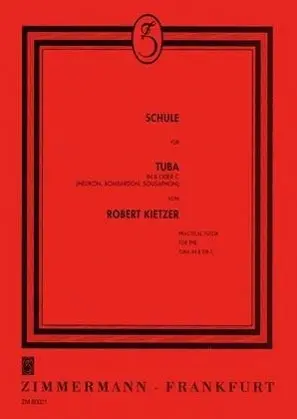 Cover: 9790010800219 | Schule für Tuba in B oder C | in B, C (Helikon) | Robert Kietzer