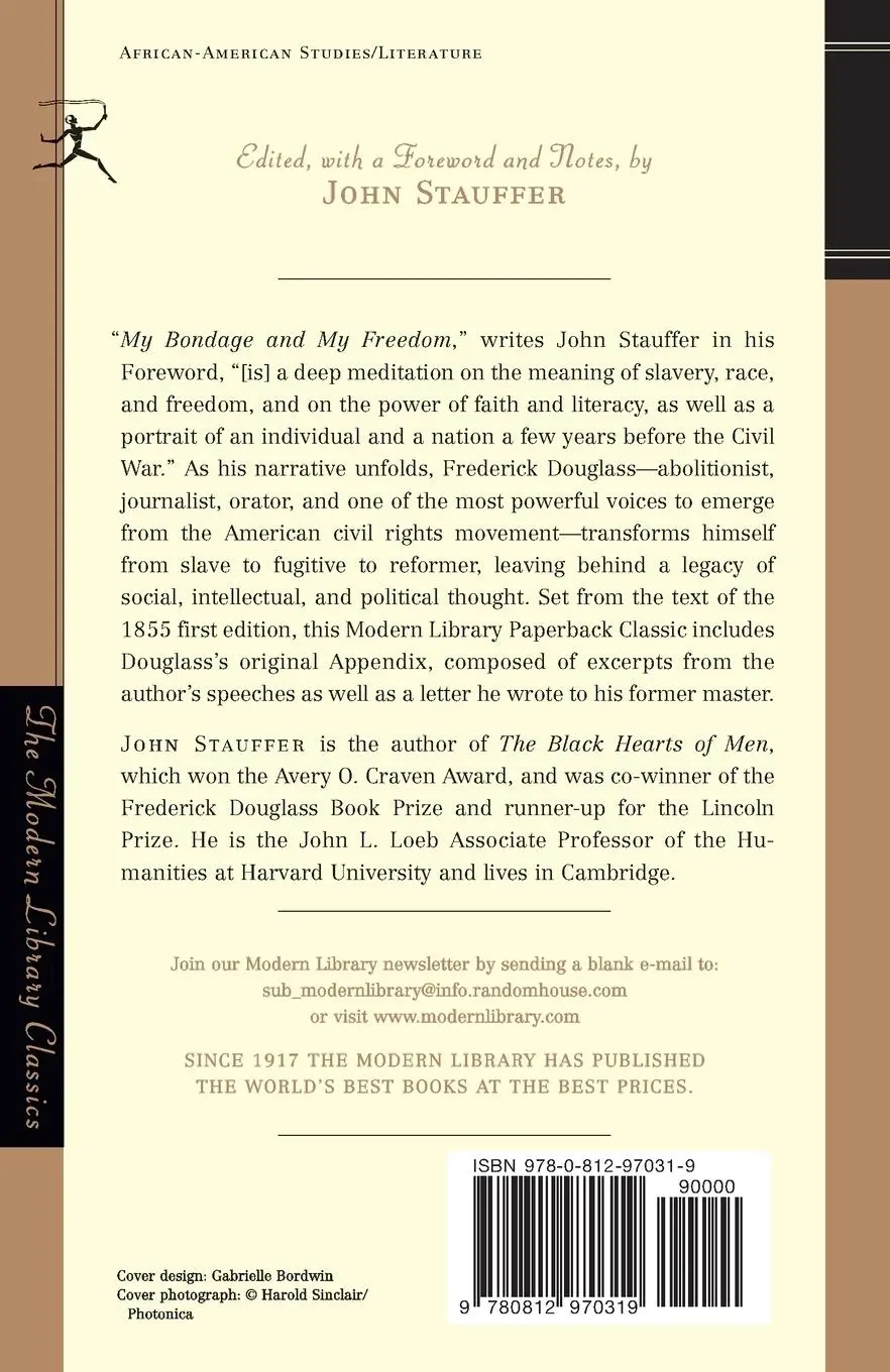 Rückseite: 9780812970319 | My Bondage and My Freedom | Frederick Douglass | Taschenbuch | 2003