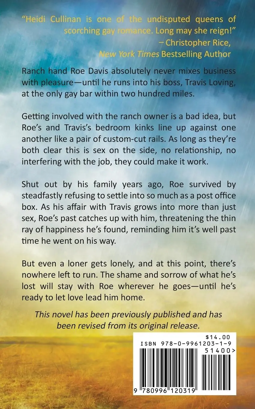 Rückseite: 9780996120319 | Nowhere Ranch | Heidi Cullinan | Taschenbuch | Paperback | Englisch