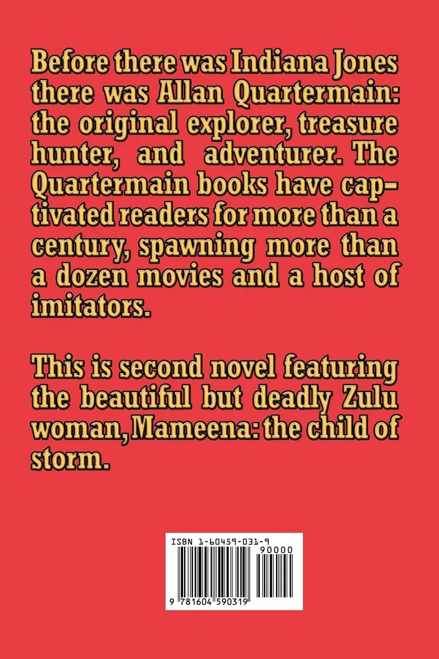 Rückseite: 9781604590319 | Allan Quatermain # 6 | An Allan Quatermain Adventure | Haggard | Buch