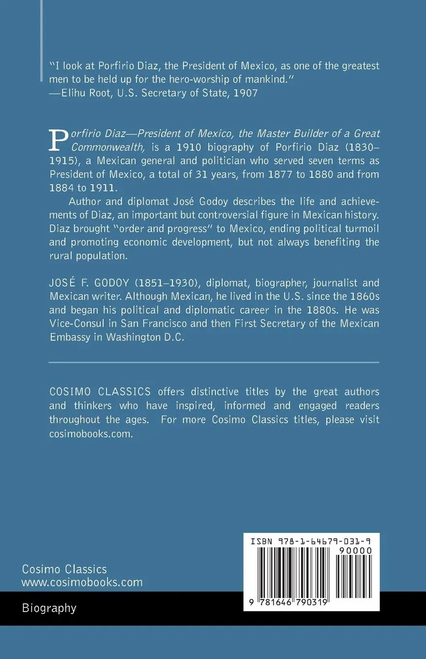Rückseite: 9781646790319 | Porfirio Diaz | Jose F Godoy | Taschenbuch | Englisch | 2020