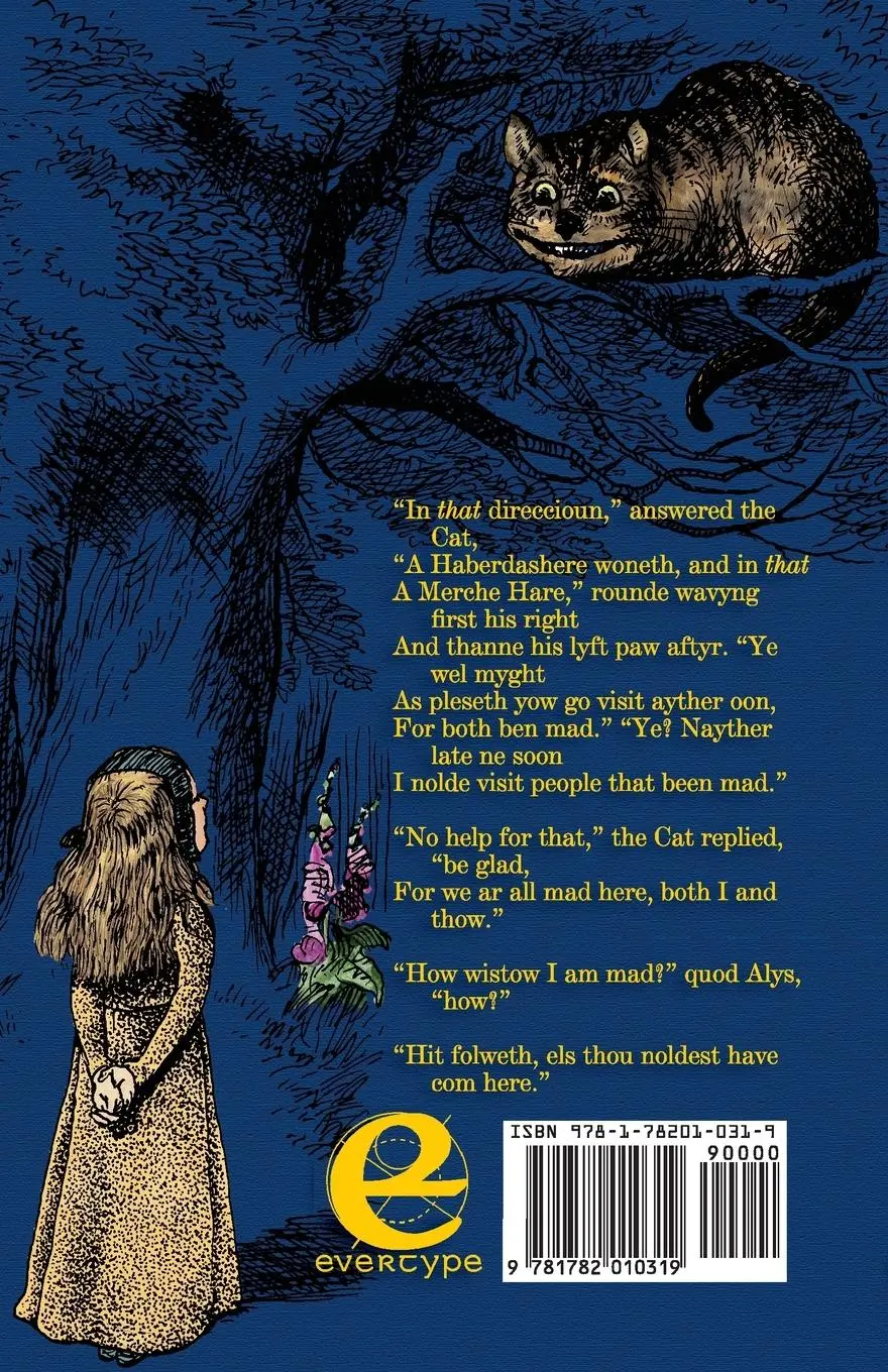Rückseite: 9781782010319 | The Aventures of Alys in Wondyr Lond | Lewis Carroll (u. a.) | Buch
