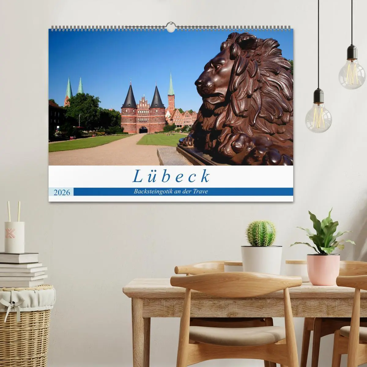 Bild: 9783457640319 | Lübeck Backsteingotik an der Trave (Wandkalender 2026 DIN A2 quer),...