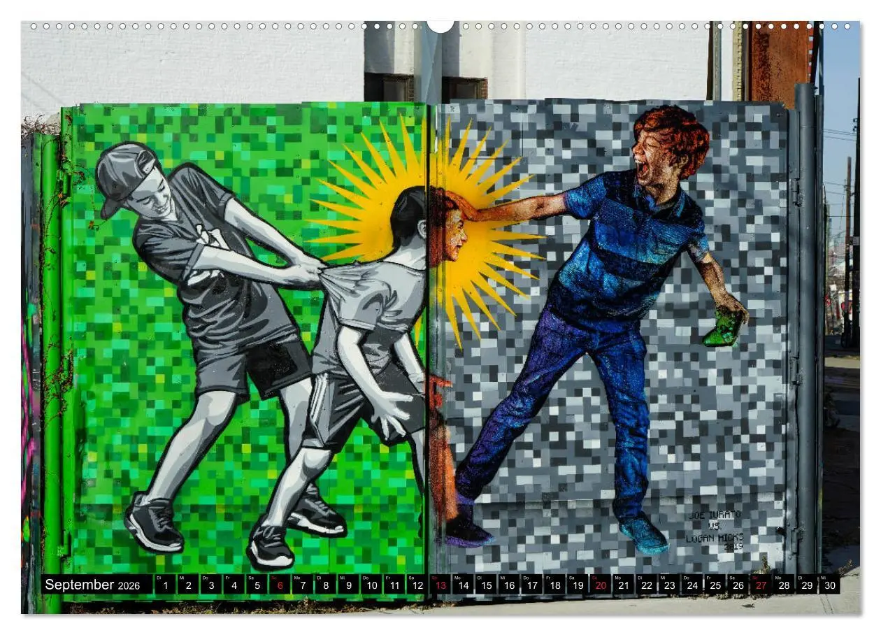 Bild: 9783457710319 | Bushwick Street Art (Wandkalender 2026 DIN A2 quer), CALVENDO...