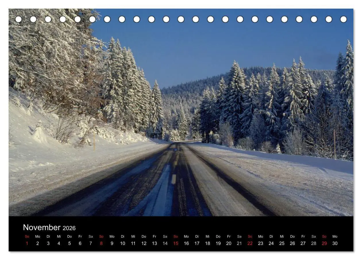 Bild: 9783516110319 | Bayerischer Wald (Tischkalender 2026 DIN A5 quer), CALVENDO...