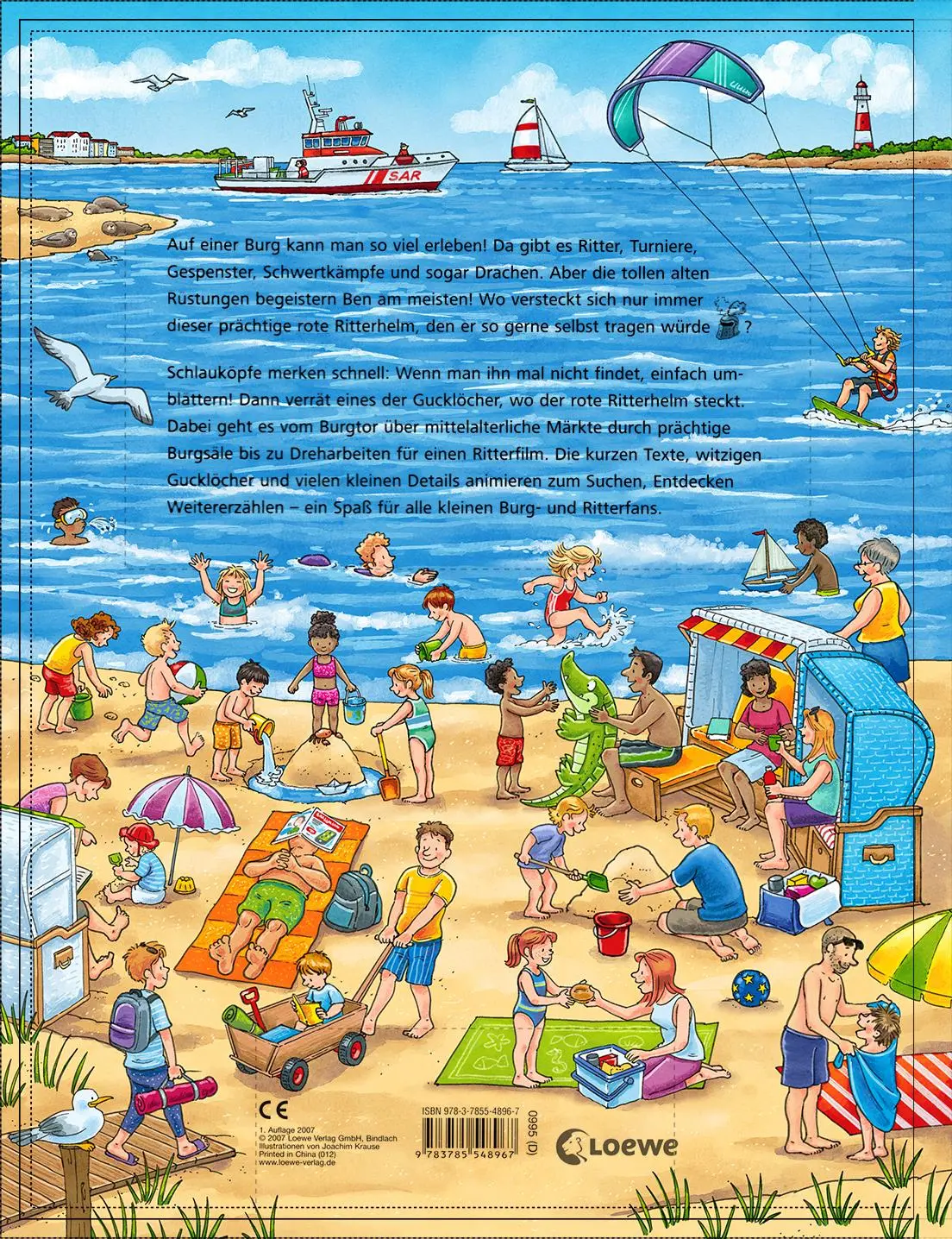 Rückseite: 9783743200319 | Wo ist das kleine Segelboot? | Joachim Krause | Buch | 16 S. | Deutsch