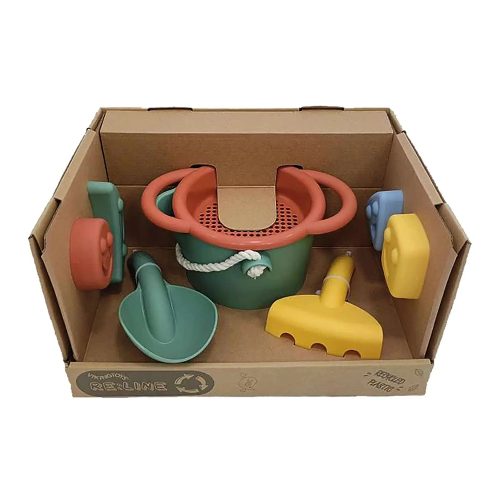 Cover: 7317673820419 | Vikingtoys Sandspielzeugset 8teilig mit Eimer | 5382041 | 2024