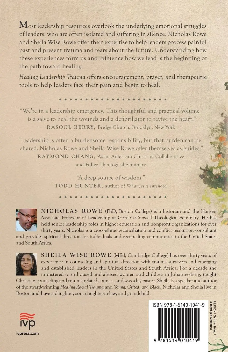 Rückseite: 9781514010419 | Healing Leadership Trauma | Nicholas Rowe (u. a.) | Taschenbuch | 2024