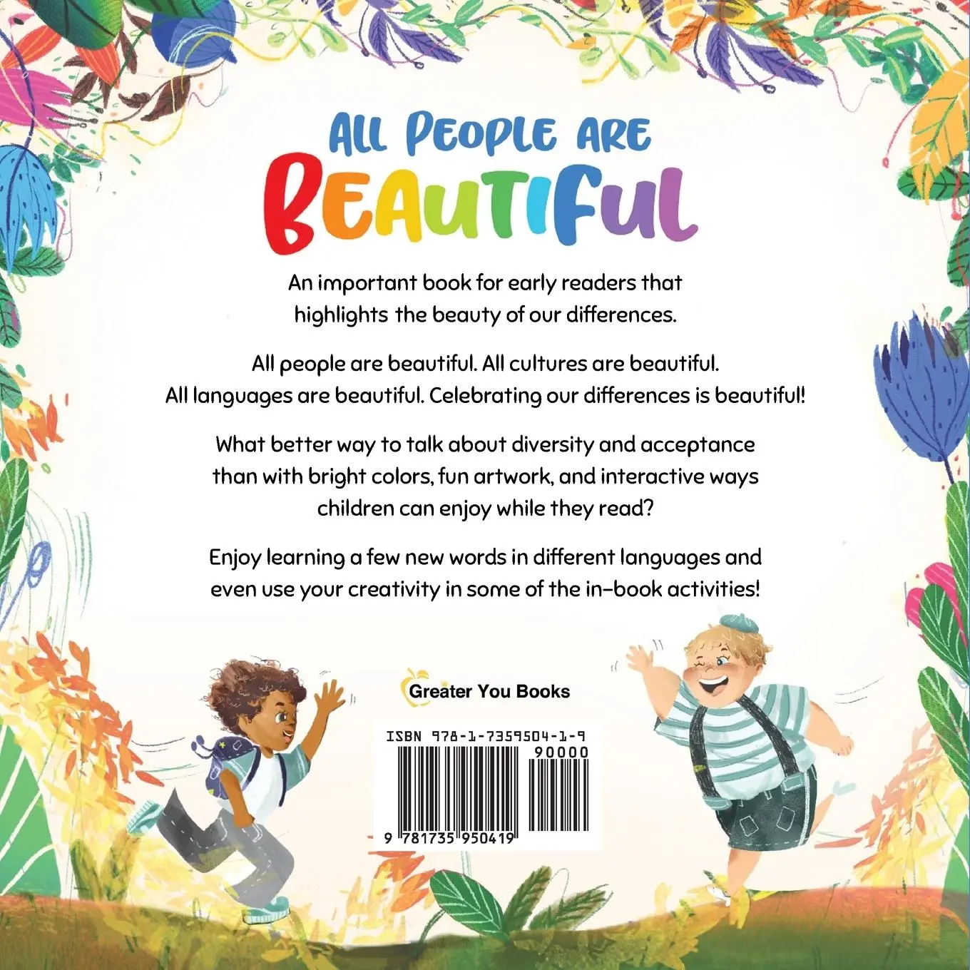 Rückseite: 9781735950419 | All People Are Beautiful | Vincent Kelly | Taschenbuch | Englisch