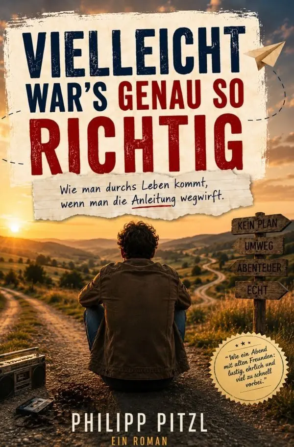 Cover: 9783565470419 | Vielleicht war's genau so richtig. | Philipp Pitzl | Taschenbuch