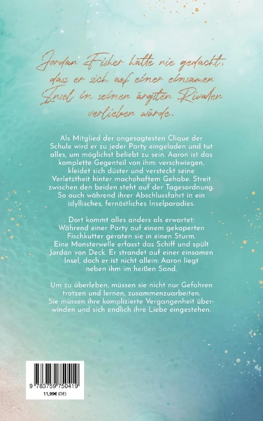 Rückseite: 9783759750419 | Die Insel, die uns lieben lehrte | Jonah Parker | Taschenbuch | 256 S.