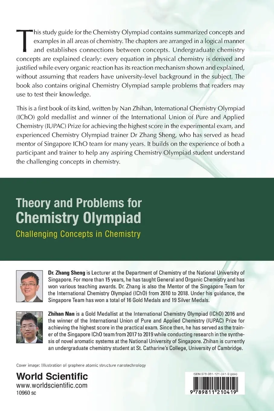 Rückseite: 9789811210419 | THEORY AND PROBLEMS FOR CHEMISTRY OLYMPIAD | Zhihan Nan &amp; Sheng Zhang