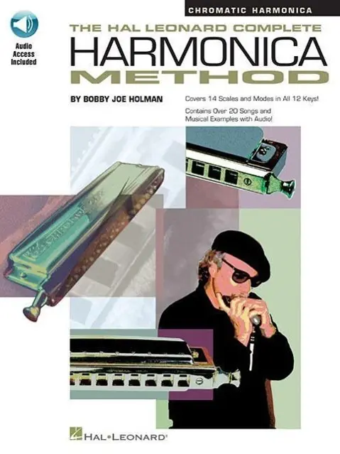 Cover: 73999260519 | The Hal Leonard Complete Harmonica Method - Chromatic Harmonica...