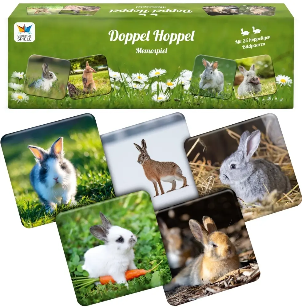 Bild: 4260472860519 | Doppel Hoppel Memospiel | Tanja Philippeit | Spiel | 86051 | Deutsch