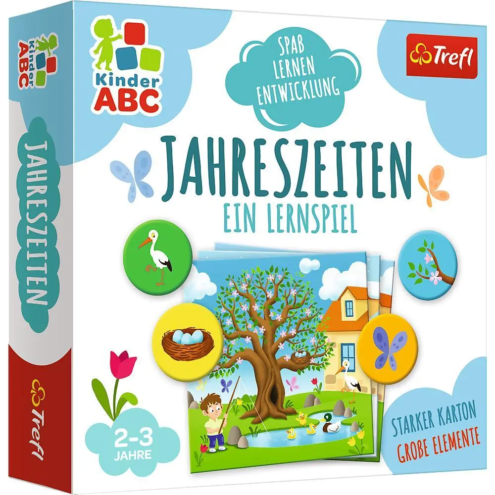 Cover: 5900511020519 | JAHRESZIETEN | Kinder ABC- Jahreszeiten - Deutsche Version | Spiel