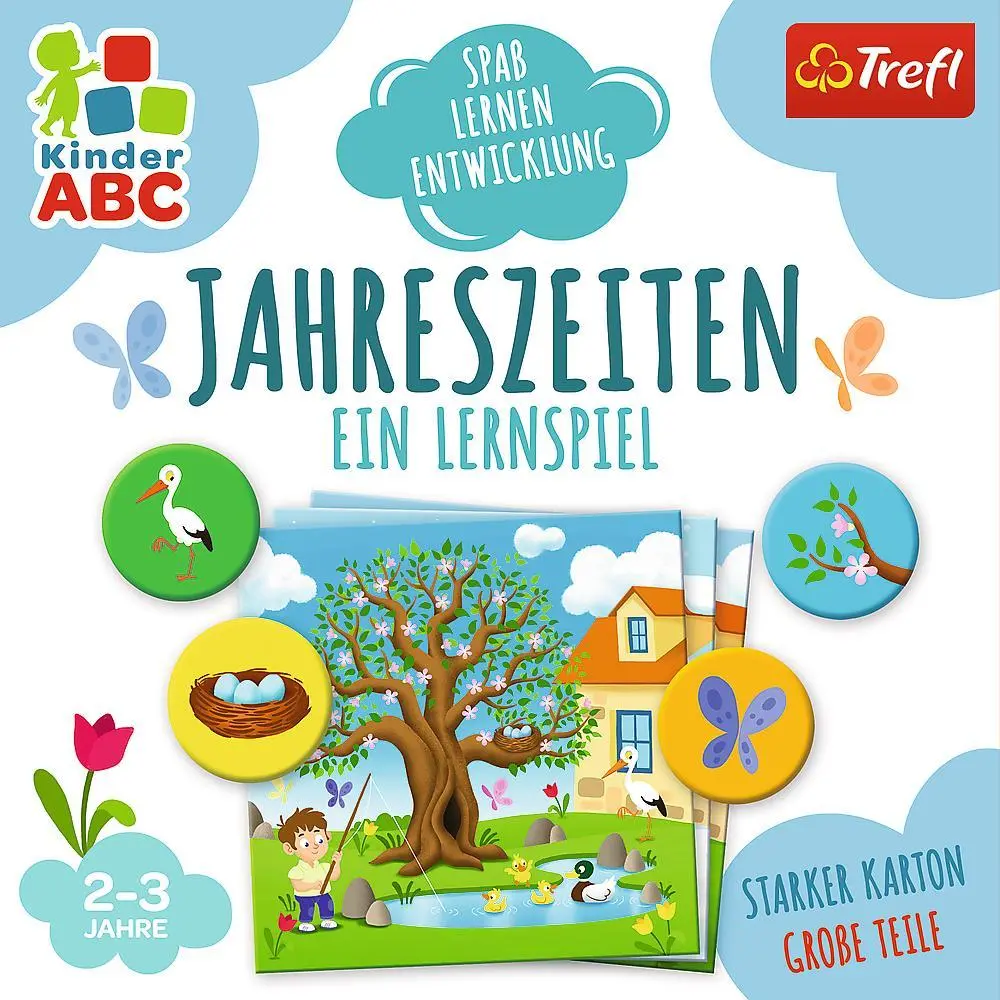 Bild: 5900511020519 | JAHRESZIETEN | Kinder ABC- Jahreszeiten - Deutsche Version | Spiel