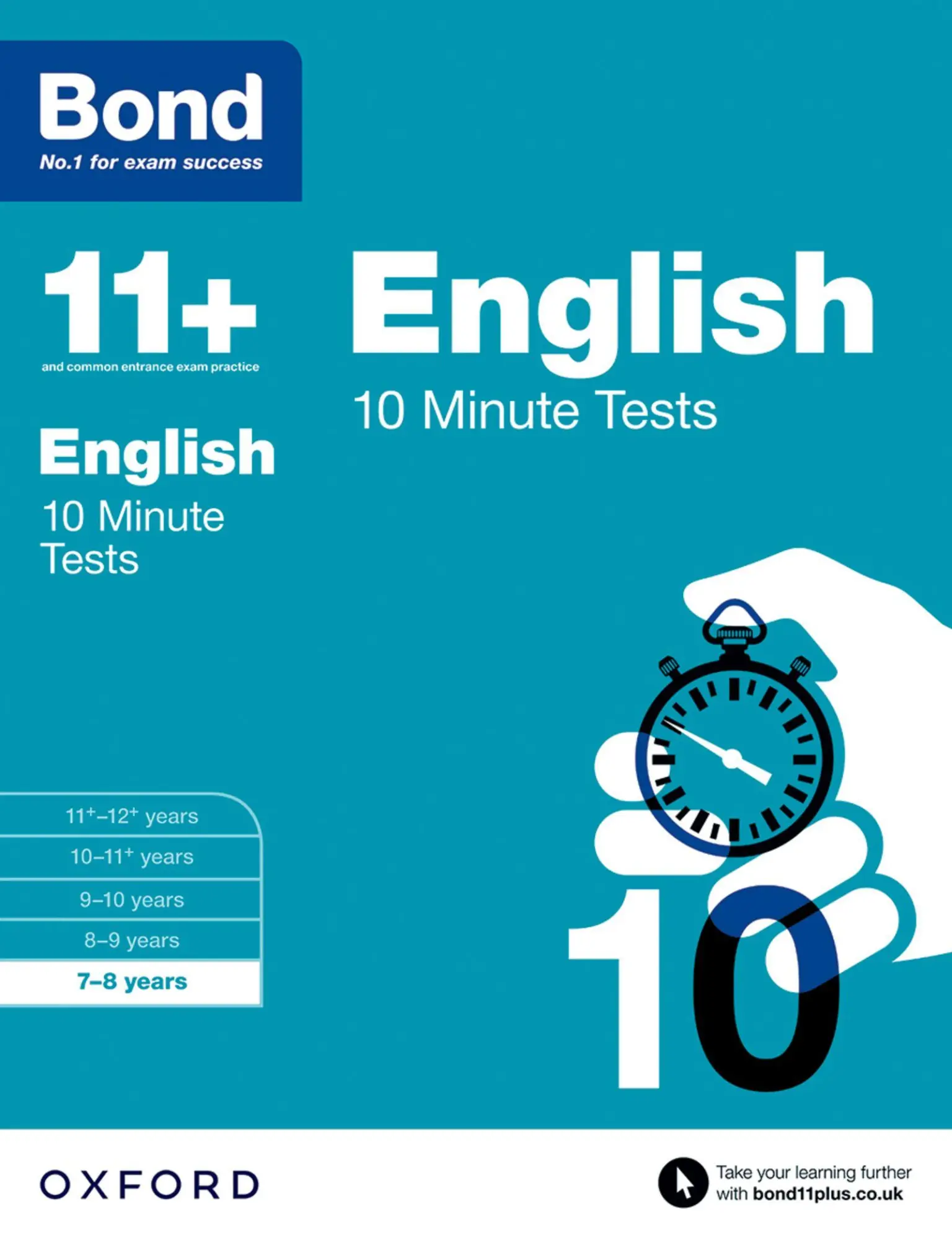 Cover: 9780192740519 | Bond 11+: English: 10 Minute Tests | 7-8 years | Sarah Lindsay (u. a.)