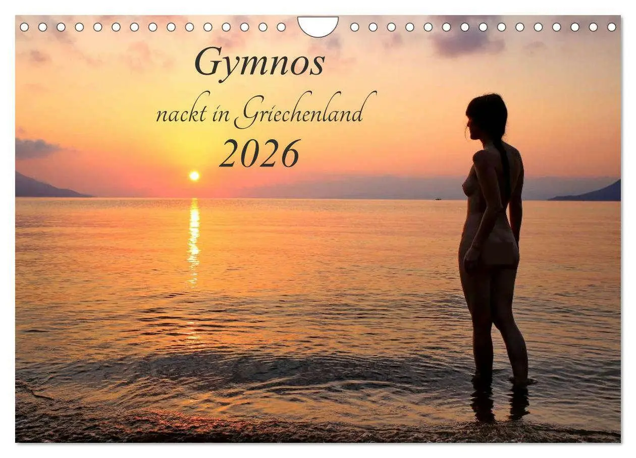 Cover: 9783516020519 | Gymnos - nackt in Griechenland 2026 (Wandkalender 2026 DIN A4...