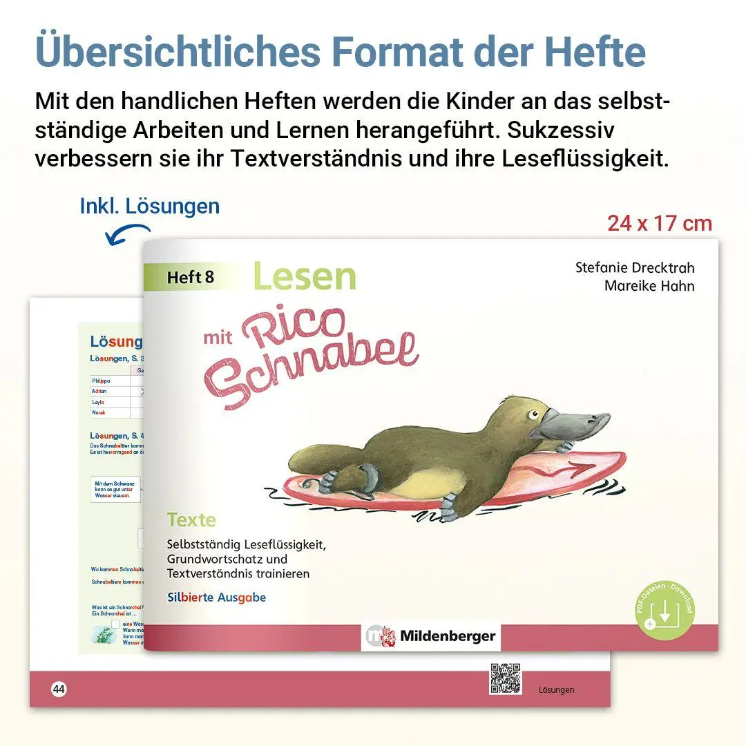 Bild: 9783619220519 | Lesen mit Rico Schnabel, Heft 8: Texte | Stefanie Drecktrah (u. a.)